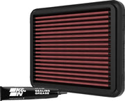 K & N High-Flow Air Filter for 2018-2026 DUCATI Black Red Rubber Each