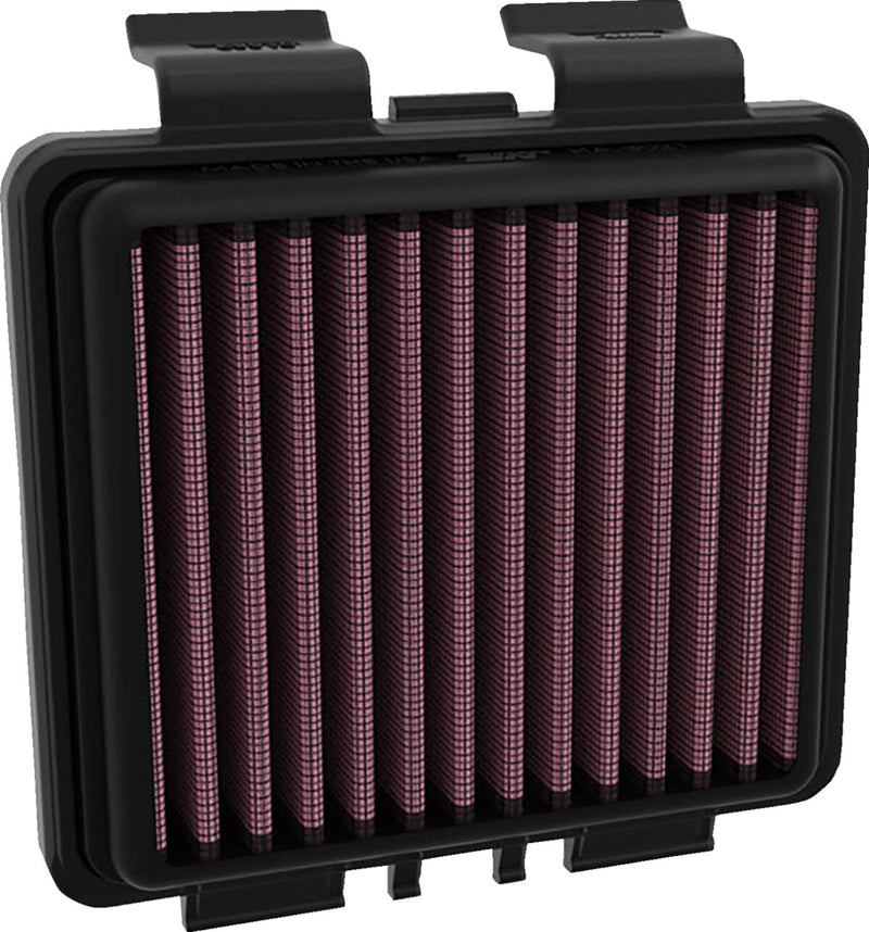 K & N High-Flow Air Filter for 2021-2026 HONDA CRF 300 L Black Red Rubber