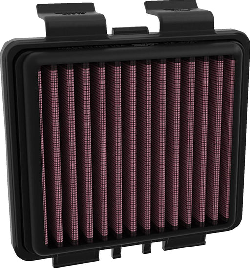 K & N High-Flow Air Filter for 2021-2026 HONDA CRF 300 L Black Red Rubber