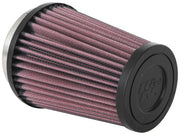 K & N Universal Clamp-On Air Filter Black Red #RU-2600