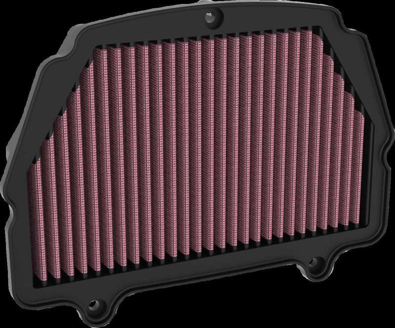 K & N Replacement High Flow Air Filter for 2021-2026 SUZUKI GSX 1300 R ABS High-Flow Black Red