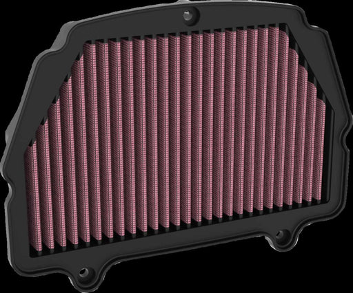K & N Replacement High Flow Air Filter for 2021-2026 SUZUKI GSX 1300 R ABS High-Flow Black Red