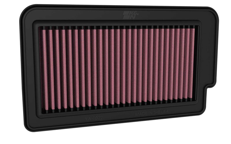 K & N Replacement Air Filter for 2022-2024 YAMAHA MT-10 Black Red #YA-1022