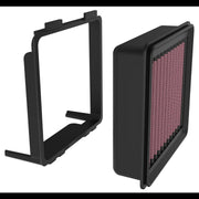 K & N Replacement Air Filter Black Red Each