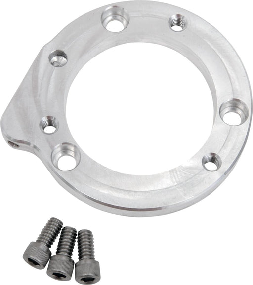 LA Choppers Air Cleaner Adapter For S&S Carburetors Silver 6061 T-6 Billet Aluminium