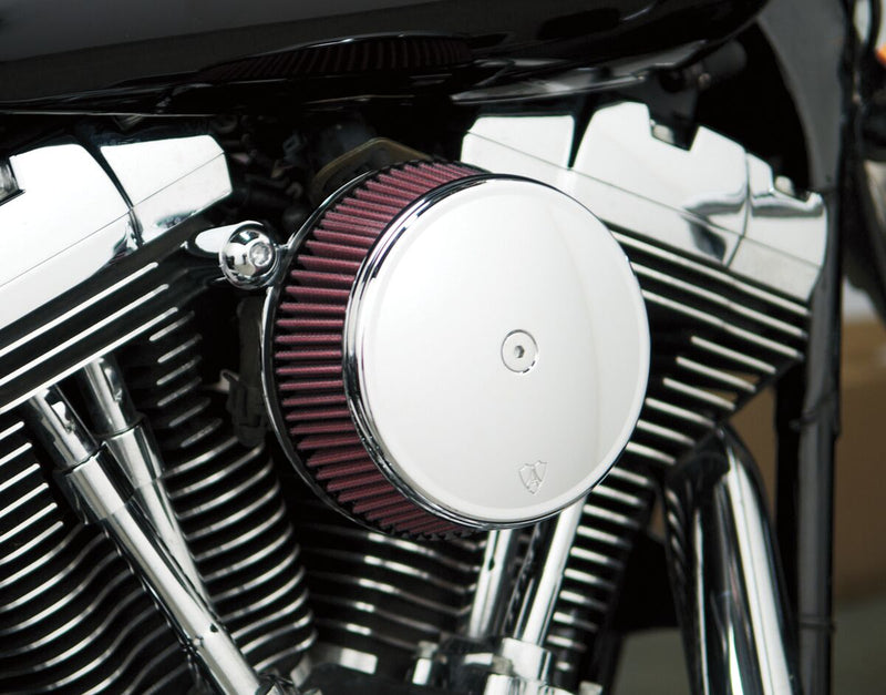 Arlen Ness Chrome Smooth Air Cleaner Outlet Cover