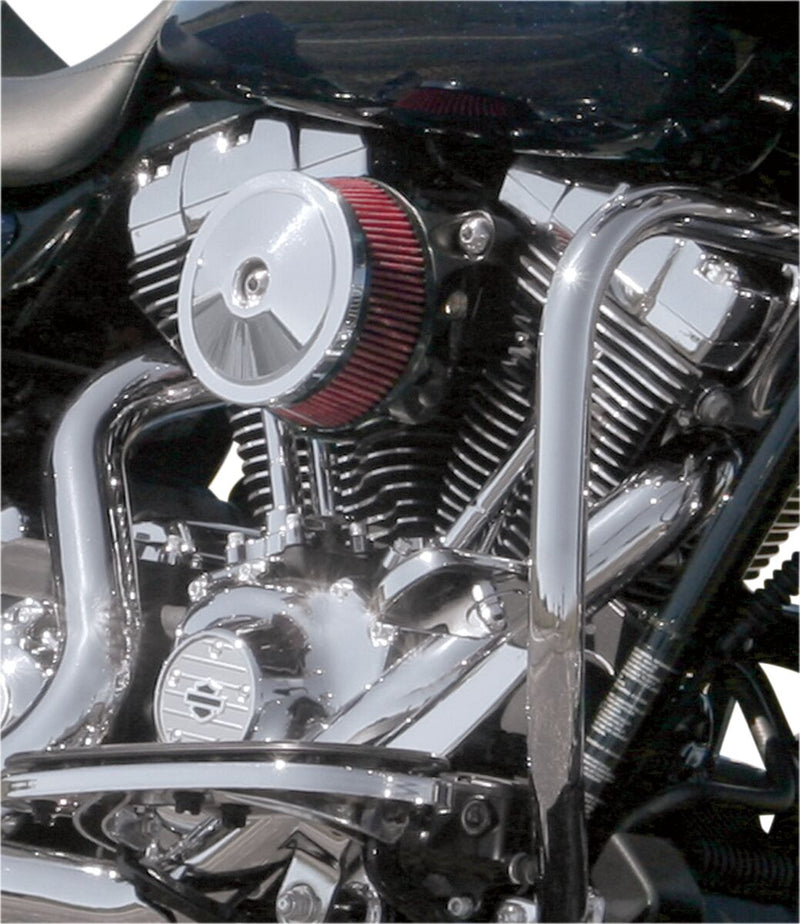 S&S Cycle Chrome Bob Dome Stealth Air Cleaner Cover #170-0120