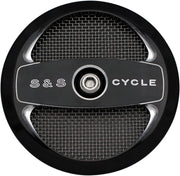S&S Cycle Wrinkle Black Powder-Coat Air 1 Stealth Air Cleaner Cover #170-0214