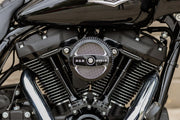 S&S Cycle Wrinkle Black Powder-Coat Air 1 Stealth Air Cleaner Cover #170-0214