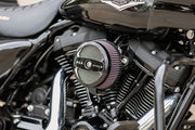 S&S Cycle Wrinkle Black Powder-Coat Air 1 Stealth Air Cleaner Cover