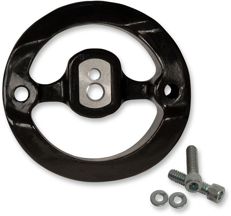 S&S Cycle Stealth Air Cleaner Backplate Adaptor For Use With FL Touring 17 OEM Cover for Various Various Harley-Davidson Motorcycles (See Fitment List)