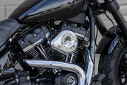 S&S Cycle Chrome Mini Teardrop Stealth Air Cleaner Cover for Various Various Harley-Davidson Motorcycles (See Fitment List)