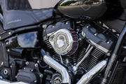 S&S Cycle Chrome Mini Teardrop Stealth Air Cleaner Cover for Various Various Harley-Davidson Motorcycles (See Fitment List)