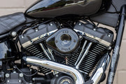 S&S Cycle Gloss Black Mini Teardrop Stealth Air Cleaner Cover for Various Various Harley-Davidson Motorcycles (See Fitment List)