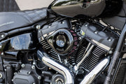 S&S Cycle Gloss Black Mini Teardrop Stealth Air Cleaner Cover for Various Various Harley-Davidson Motorcycles (See Fitment List) #170-0366