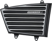 Kuryakyn Classic Faceplate For Hypercharger ES In Chrome/Black For All Hypercharger ES Air Cleaners