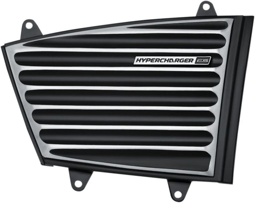 Kuryakyn Classic Faceplate For Hypercharger ES In Chrome/Black For All Hypercharger ES Air Cleaners