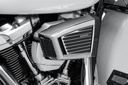 Kuryakyn Classic Faceplate For Hypercharger ES In Chrome/Black For All Hypercharger ES Air Cleaners
