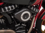 S&S Cycle Stealth Carbon Fibre Teardrop Air Cleaner Cover for Various Various Harley-Davidson Motorcycles (See Fitment List)