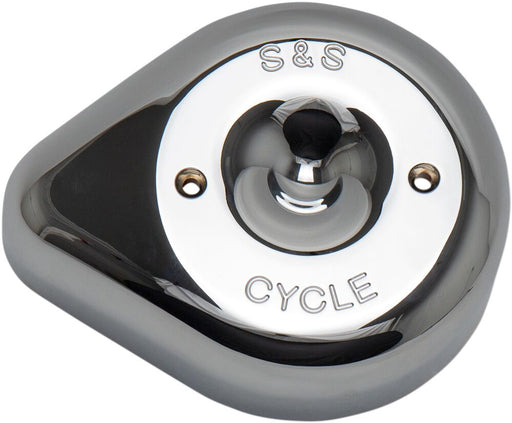 S&S Cycle Chrome Stealth Teardrop Air Cleaner Cover for Various Various Harley-Davidson Motorcycles (See Fitment List)