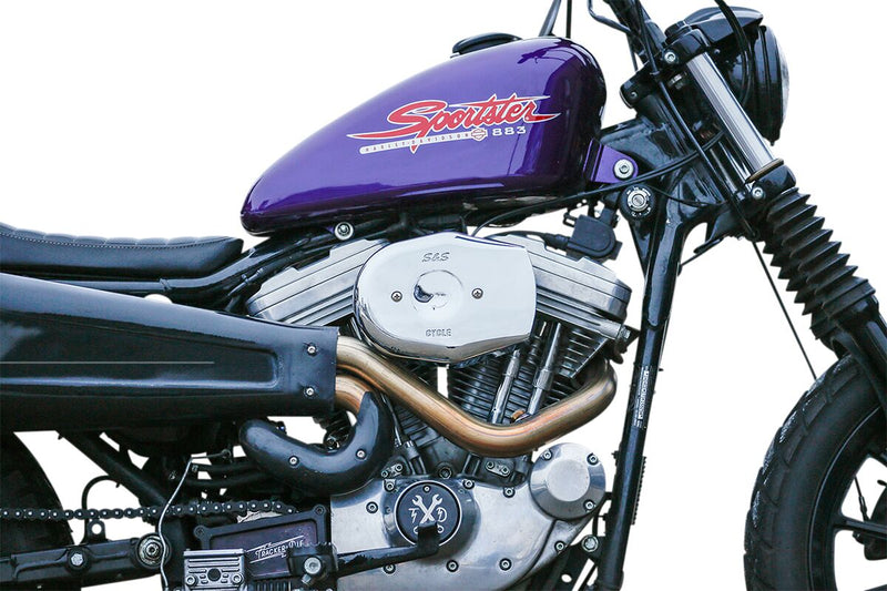 S&S Cycle Chrome Stealth Tribune Air Cleaner Cover