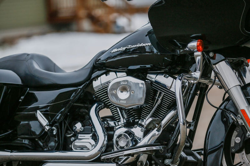 S&S Cycle Chrome Stealth Tribune Air Cleaner Cover