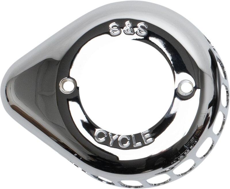 S&S Cycle Chrome Air Cleaner Teardrop Cover #170-0687