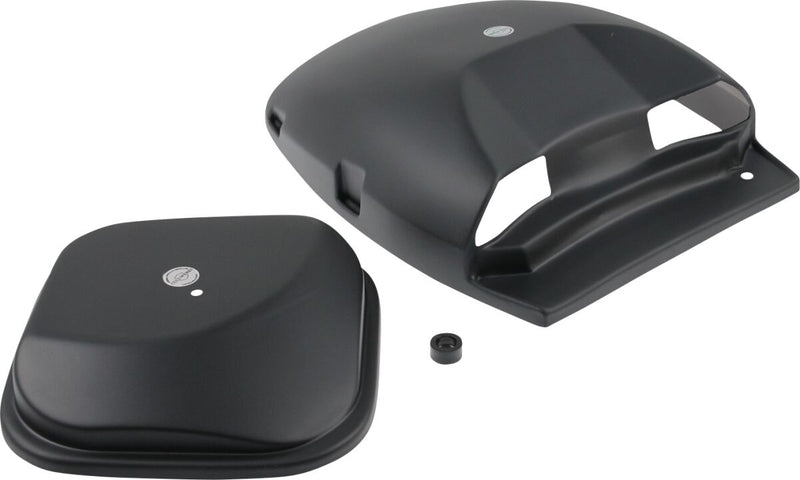 Cult Werk Air Filter Cover Set for 2002-2017 Harley-Davidson Air Cleaner Cover Plastic Kit