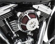 Kuryakyn Throttle Servo Motor Cover In Chrome For Harley-Davidson Touring, Trike & Softail Models With Screamin Eagle Stage One Or Heavy Breather Air Cleaner