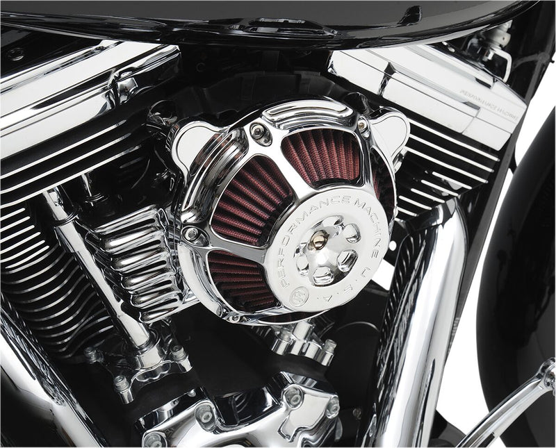 Kuryakyn Throttle Servo Motor Cover In Chrome For Harley-Davidson Touring, Trike & Softail Models With Screamin Eagle Stage One Or Heavy Breather Air Cleaner