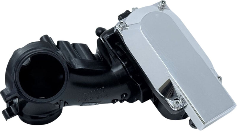 NAMZ Throttle Body Cover for 2017-2025 Harley-Davidson Polished Silver Billet Aluminium