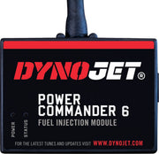 Dynojet-Harley Power Commander 6 PTI Fuel Injection Module for 2023-2024 Harley-Davidson Fuel Injection Module Pressure-Temp Input Black Red #PC6-15051-PTI