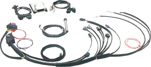 NAMZ Complete Stand-Alone EFI Engine Management System for 2001-2002, 2004, 2008-2017 Harley-Davidson Engine Control Module Black Kit
