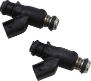 Daytona Twin Tec LLC High Performance Fuel Injector Set for 2006-2017 Harley-Davidson Black