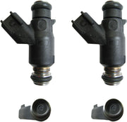 Daytona Twin Tec LLC High Performance Fuel Injector Set for 2006-2017 Harley-Davidson Black