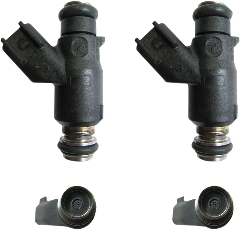 Daytona Twin Tec LLC High Performance Fuel Injector Set for 2006-2017 Harley-Davidson Black
