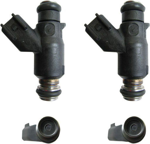 Daytona Twin Tec LLC High Performance Fuel Injector Set for 2006-2017 Harley-Davidson Black