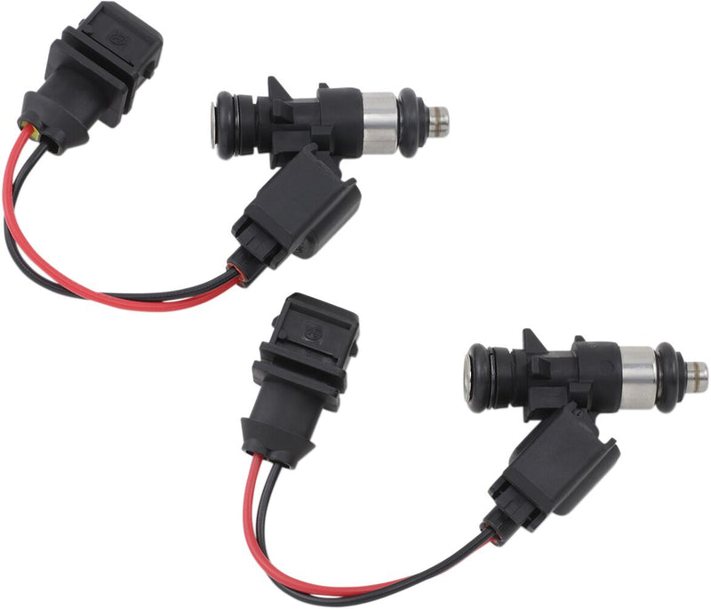 Daytona Twin Tec LLC High Performance Fuel Injector Set for 2007-2017 Harley-Davidson Black