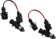 Daytona Twin Tec LLC High Performance Fuel Injector Set for 2007-2017 Harley-Davidson Black