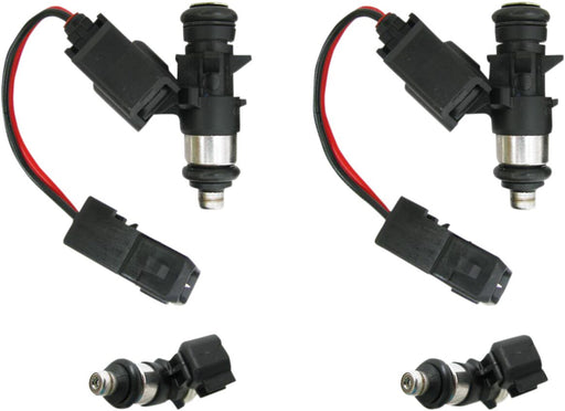 Daytona Twin Tec LLC High Performance Fuel Injector Set for 2007-2017 Harley-Davidson Black