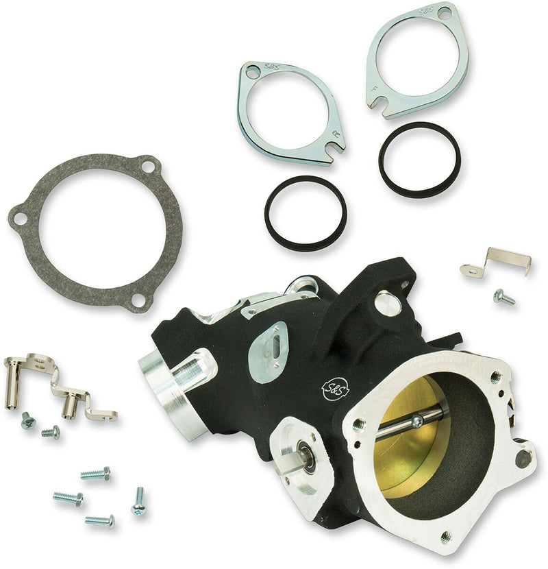 S&S Cycle 58mm Throttle Hog Cable-Operated Throttle Body for Various Various Harley-Davidson Motorcycles (See Fitment List) Throttle Cable #170-0339