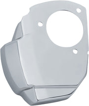 Kuryakyn Precision Throttle Servo Motor Cover In Chrome For Harley-Davidson 2017-2023 Touring, Trike & Softail Models With Kuryakyn Air Cleaner Models #KUR9340