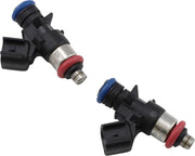 Daytona Twin Tec LLC High Performance Fuel Injector Set for 2017-2024 Harley-Davidson Black Blue
