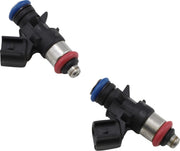 Daytona Twin Tec LLC High Performance Fuel Injector Set for 2017-2024 Harley-Davidson Black Blue