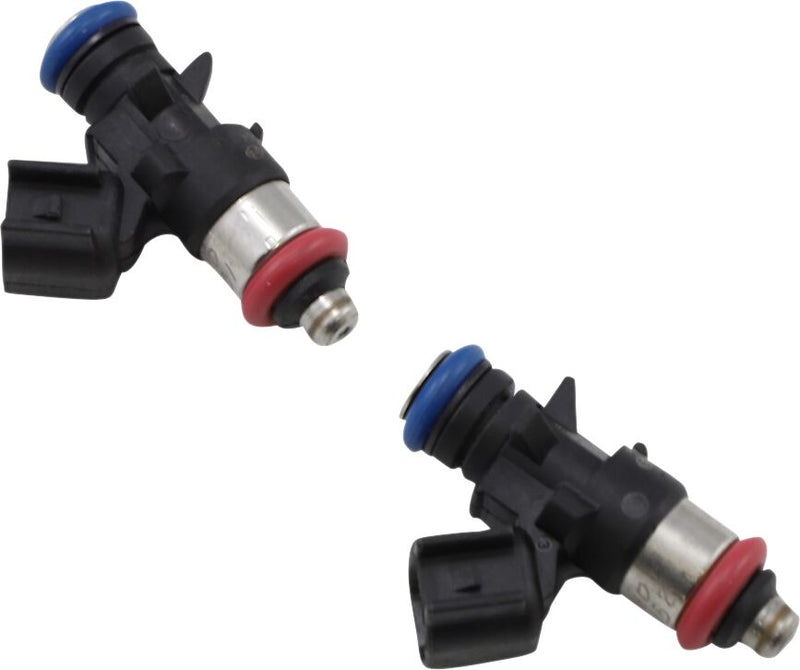 Daytona Twin Tec LLC High Performance Fuel Injector Set for 2017-2024 Harley-Davidson Black Blue