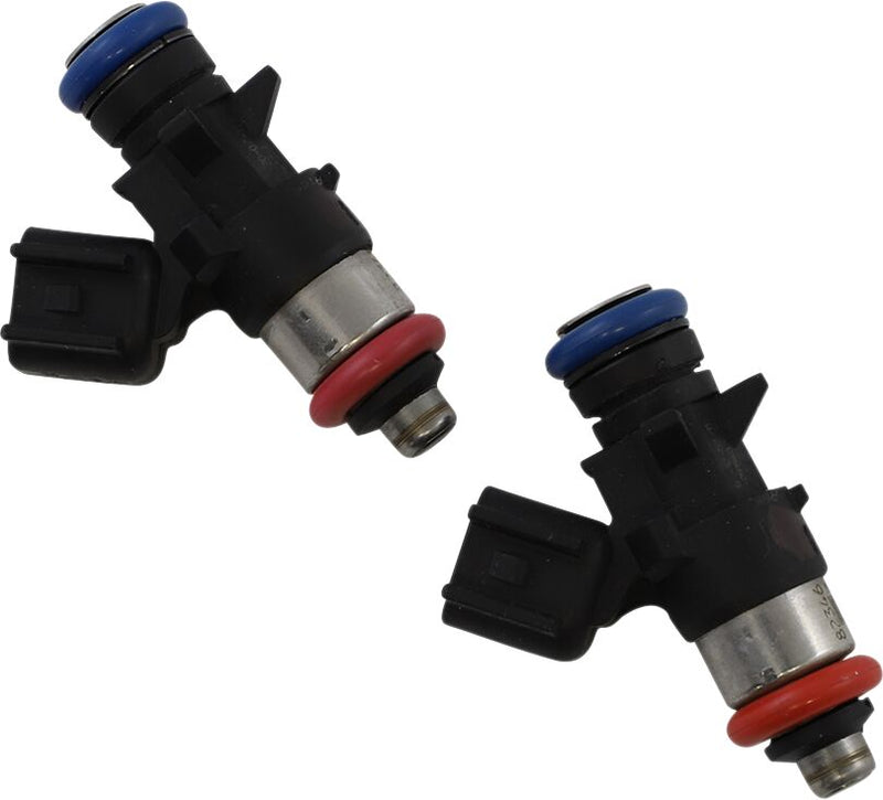 Daytona Twin Tec LLC High Performance Fuel Injector Set for 2017-2024 Harley-Davidson Black Blue