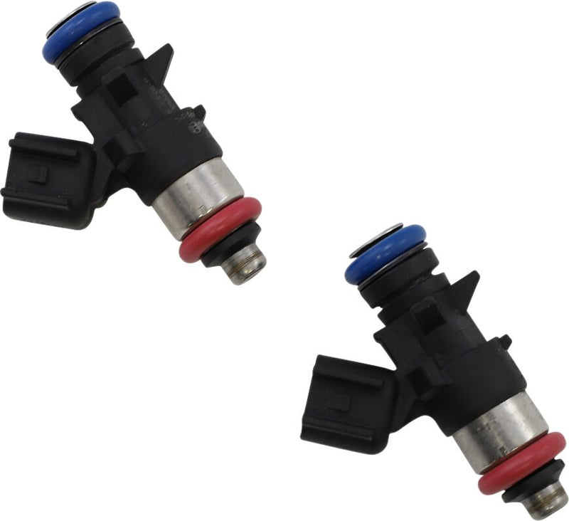 Daytona Twin Tec LLC High Performance Fuel Injector Set for 2017-2024 Harley-Davidson Black Blue