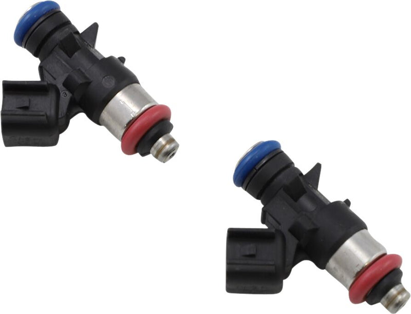 Daytona Twin Tec LLC High Performance Fuel Injector Set for 2017-2024 Harley-Davidson Black Blue