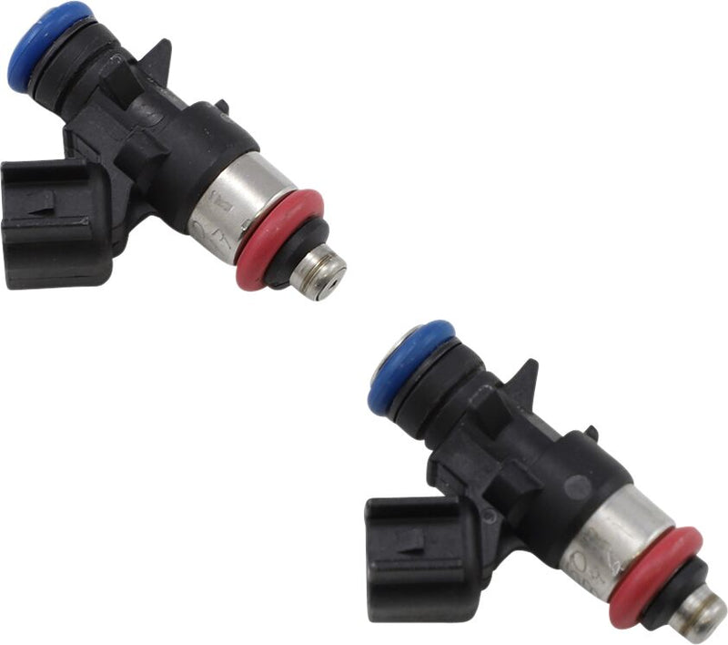 Daytona Twin Tec LLC High Performance Fuel Injector Set for 2017-2024 Harley-Davidson Black Blue