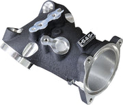 S&S Cycle CNC-Ported 55 mm Intake Manifold for 2017-2025 Harley-Davidson Black Powder Coated Carburetor